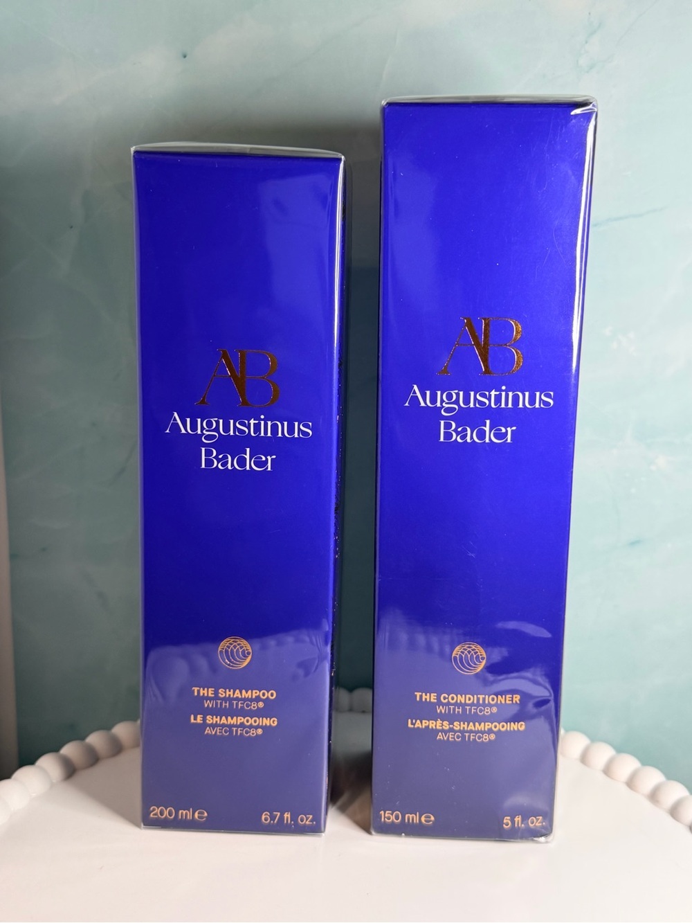 Augustinus Bader The Shampoo And Conditioner w/TFC8 6.7oz + 5oz NIB & SEALED!